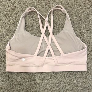 lululemon athletica Light Pink Cross-Back Sports Bra